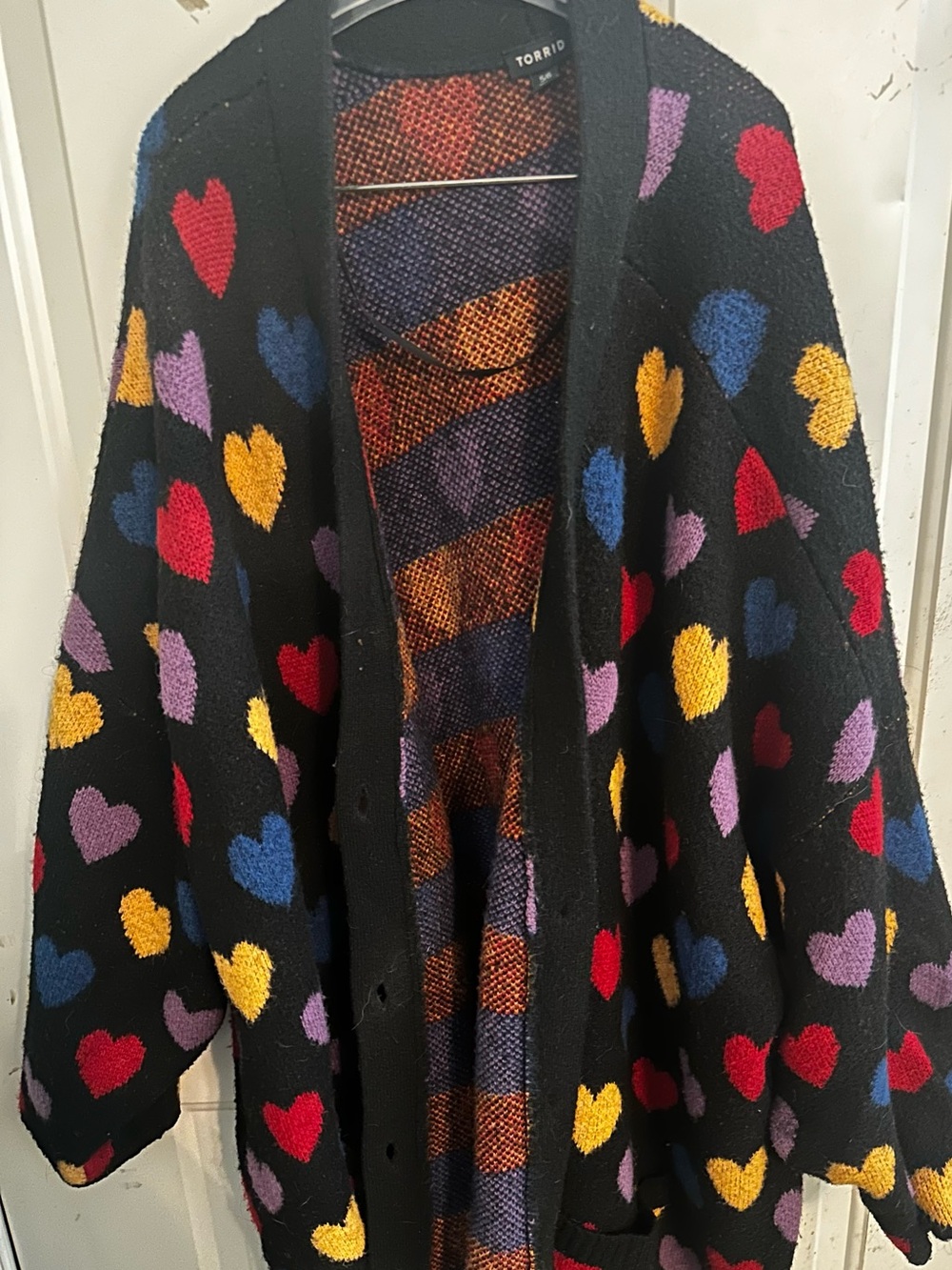 Torrid Heart Sweater size 5/6